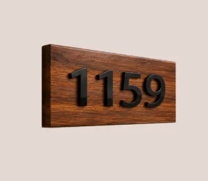 Letrero de madera GIA