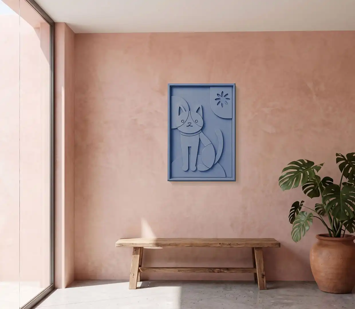 Cuadro decorativo de GATO - Imagen 2