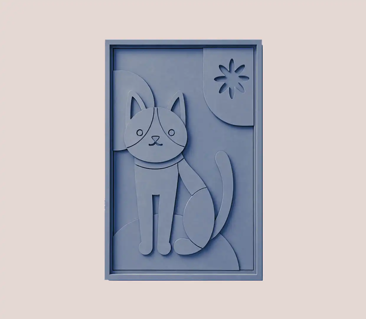 Cuadro decorativo de GATO - Imagen 3