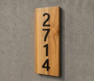 Letrero de madera GIA
