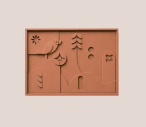 Cuadro decorativo de AVE