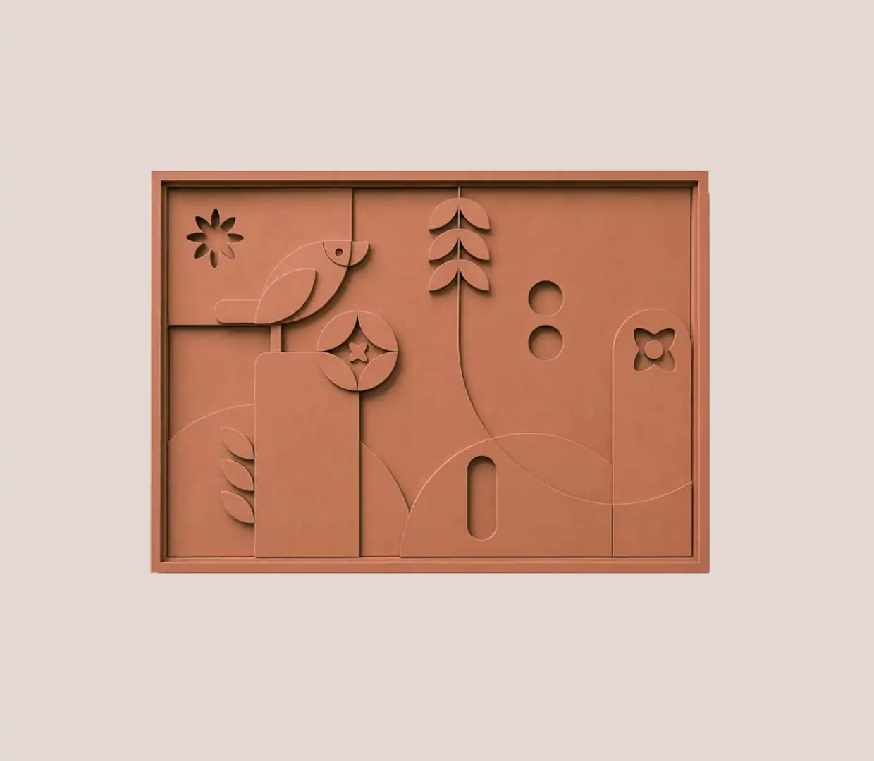 Cuadro decorativo de AVE